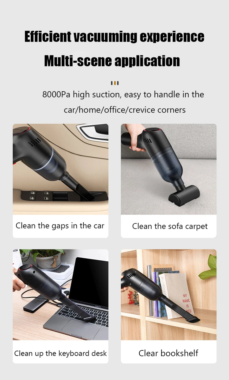 Wireless Car Vacuum Cleaner