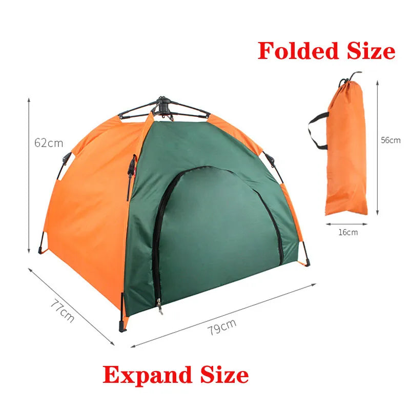 Portable Pet Tent Foldable Outdoor