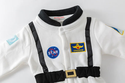 Astronaut Costume Space Suit Rompers for Baby Boys