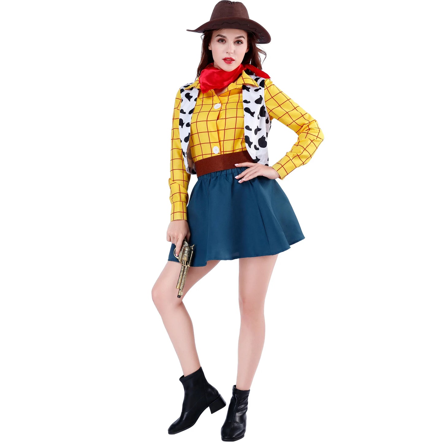 Toy Story Woody Costume Sets Cowboy and Dress Unisex Sheriff's Halloween.