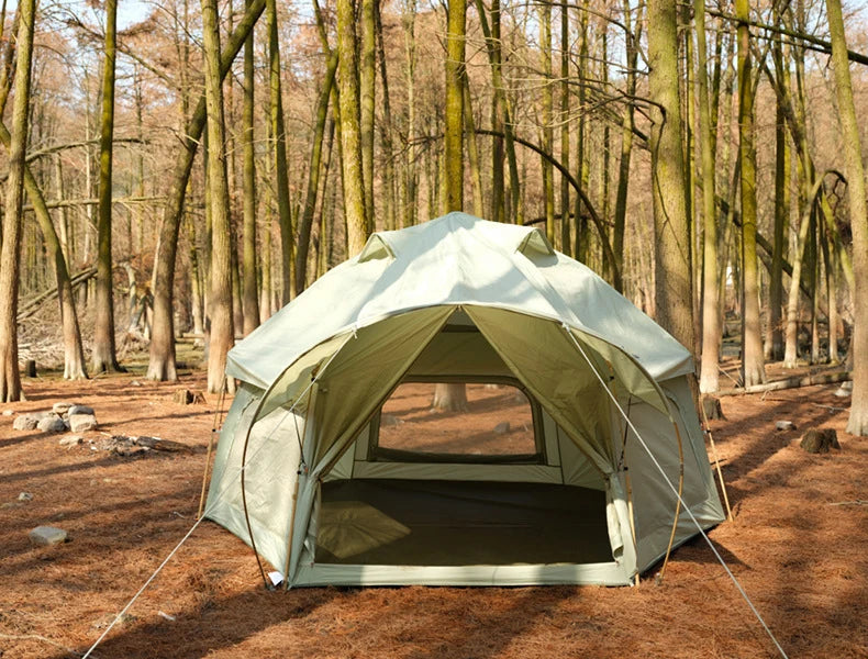 Integrated Hexagon Tent Outdoor Camping Bionic Design