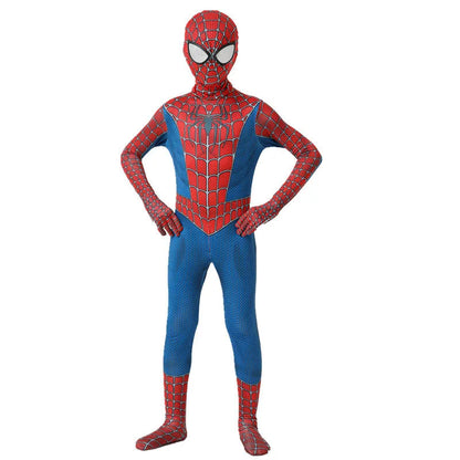 Kids Superhero Spiderman Costume Set