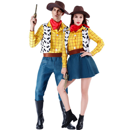 Toy Story Woody Costume Sets Cowboy and Dress Unisex Sheriff's Halloween.