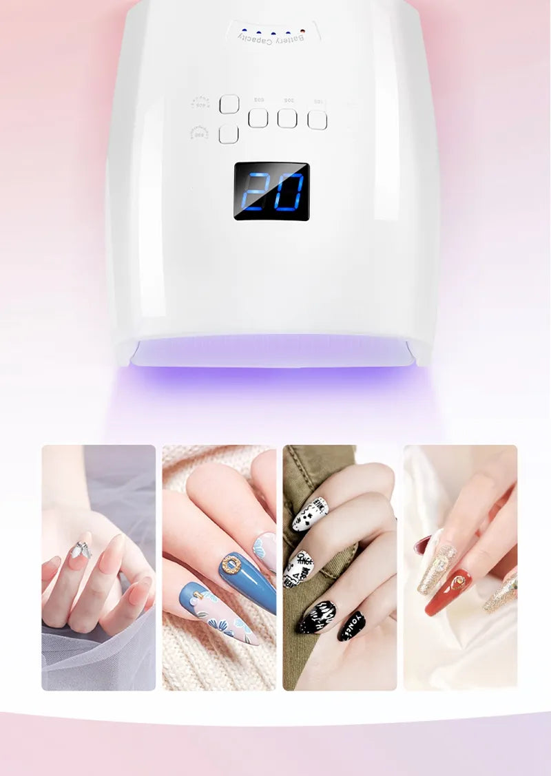 Wireless Gel Polish Nail Dryer