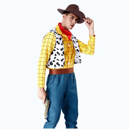 Toy Story Woody Costume Sets Cowboy and Dress Unisex Sheriff's Halloween.