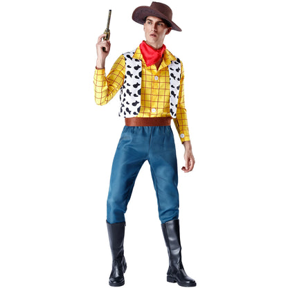 Toy Story Woody Costume Sets Cowboy and Dress Unisex Sheriff's Halloween.