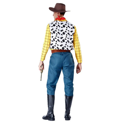 Toy Story Woody Costume Sets Cowboy and Dress Unisex Sheriff's Halloween.