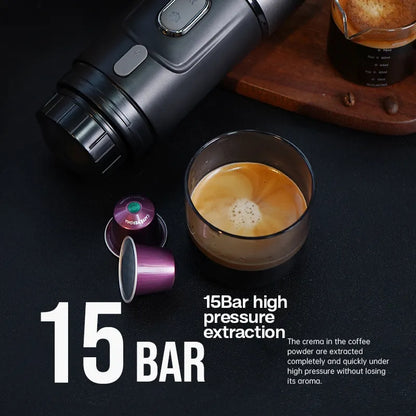 Portable Coffee Machine for Car & Home