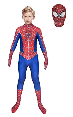 Kids Superhero Spiderman Costume Set